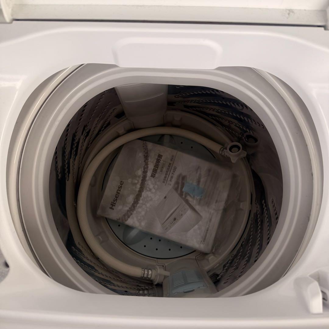 ● 美品 洗濯機 ハイセンス HW-T45D 4.5kg 2021年製