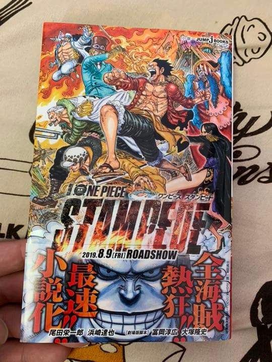 ワンピースマンガとスタンピード小説、その他ドメカノなど