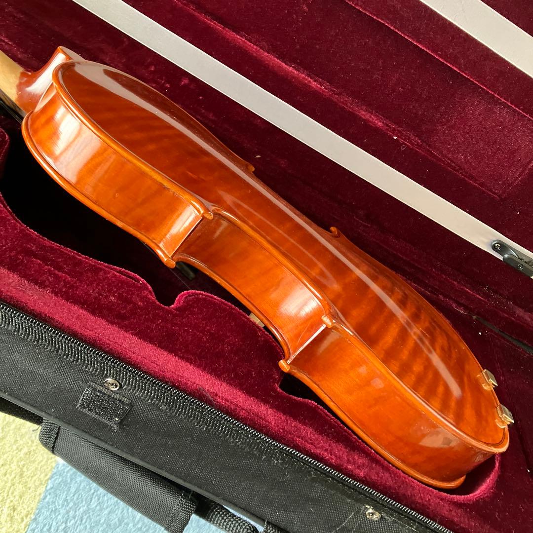 カルロジョルダーノ VS-3 フレット バイオリン4/4 虎目一枚板 一式