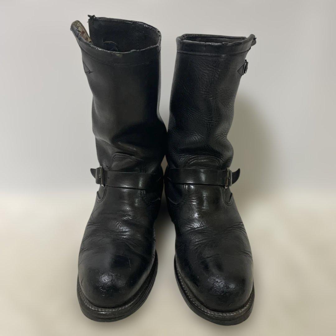 チペワ エンジニアブーツ 91080 スチールトゥ ブラック 8.5E 26.5