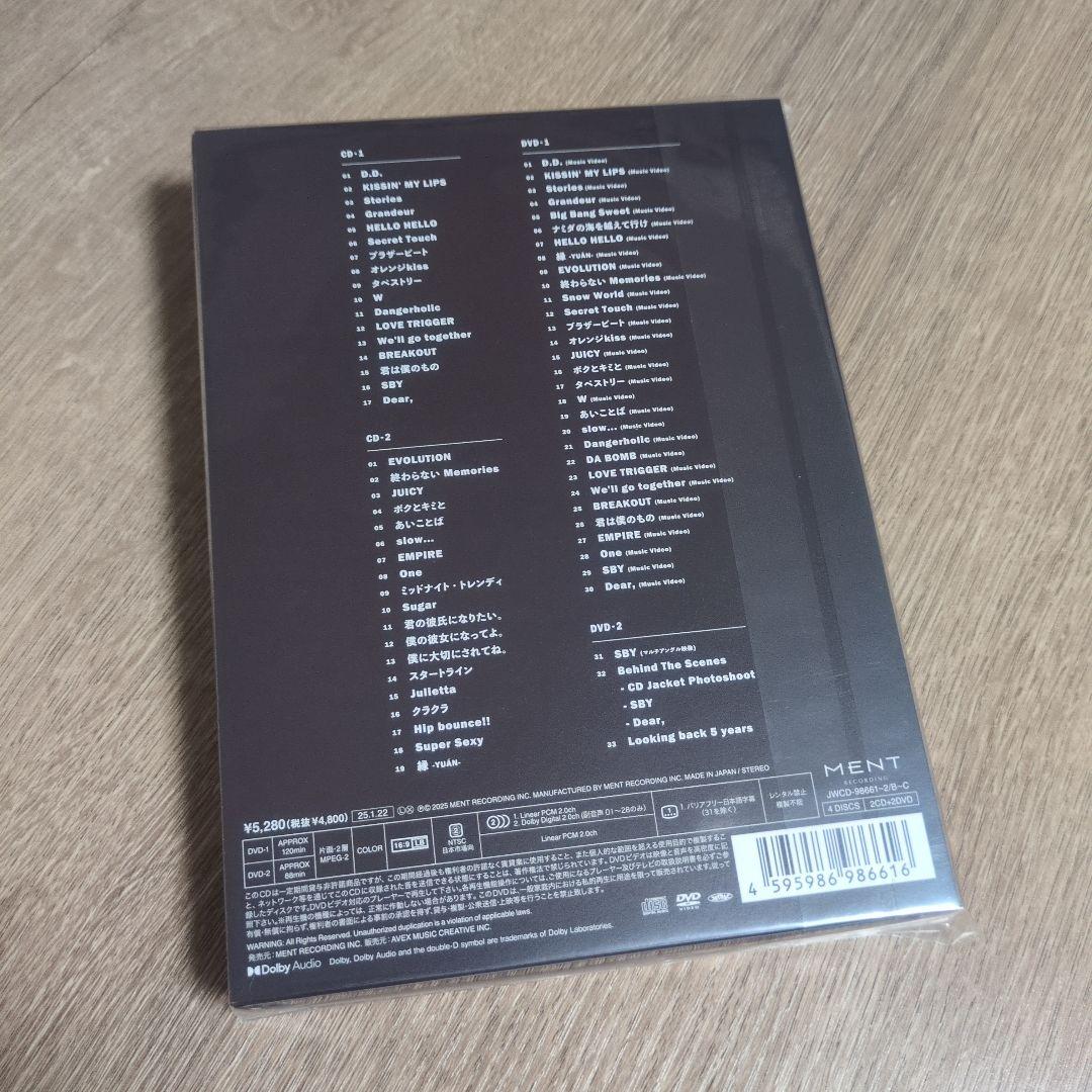  Man「THE BEST 2020 - 2025」DVD3形態セット