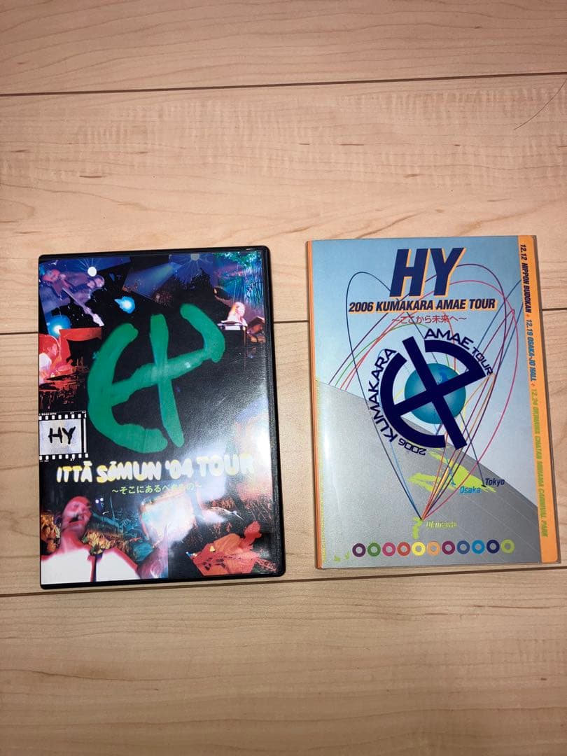 HY ライブDVD 2点まとめ売り 2004年ツアー/2006年ツアー - メルカリ