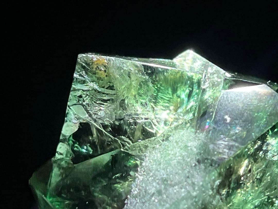 【標本no.03】milky way Pocket フローライト イギリス Diana Maria Mine ダイアナマリア鉱山 (Milky WAy Pocket