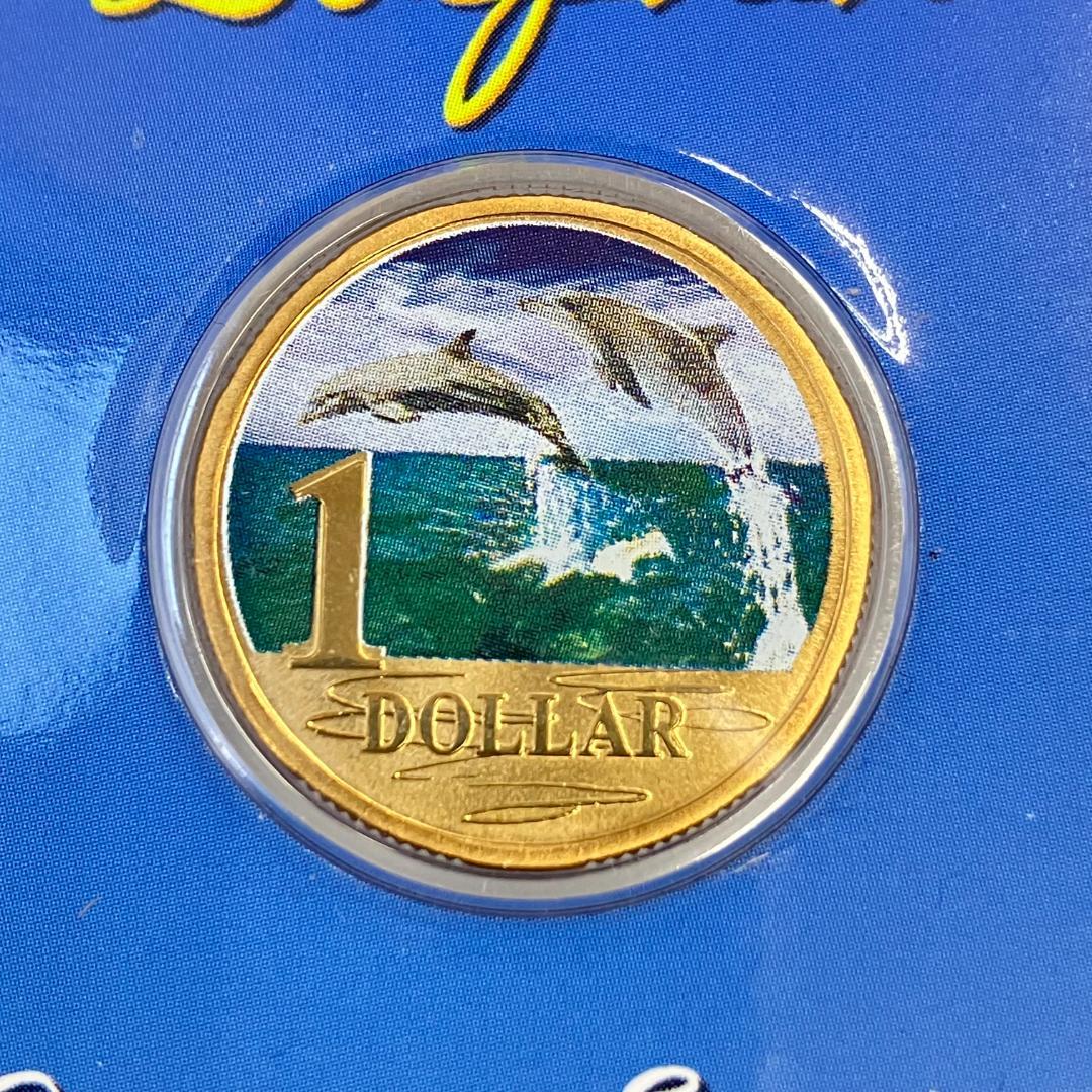 王立オーストラリア造幣局 オーシャンシリーズ バンドウイルカ 1ドル