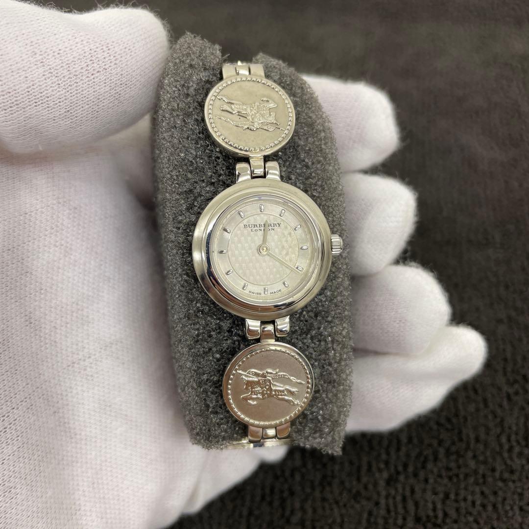 d*3様 BURBERRY ウォッチ レディース腕時計 可動品　11100 Burberry 11100L Watch Quartz 21mm Women's White Dial Swiss Made