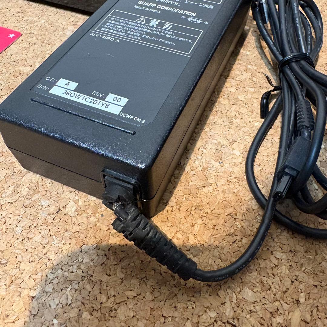 良品】SHARP AQUOS LC-20F5 テレビ セパレート 2012年製 - メルカリ