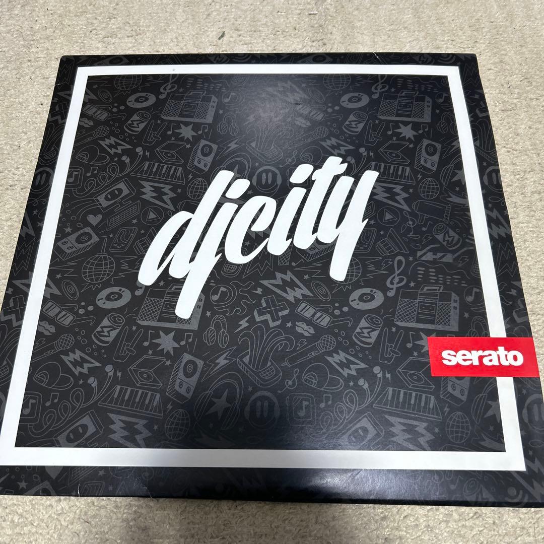 dj city × serato vinyl 2枚組　レコード 12インチ盤2枚組！Serato DJ Pro/DVS用コントロールバイナル】SERATO