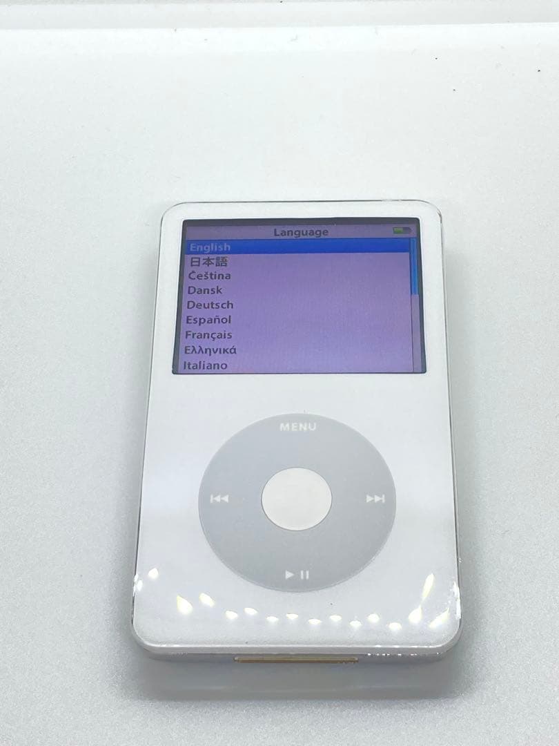 iPod classic 第5世代 HDD30GBからSD256GB白ホワイト - メルカリ