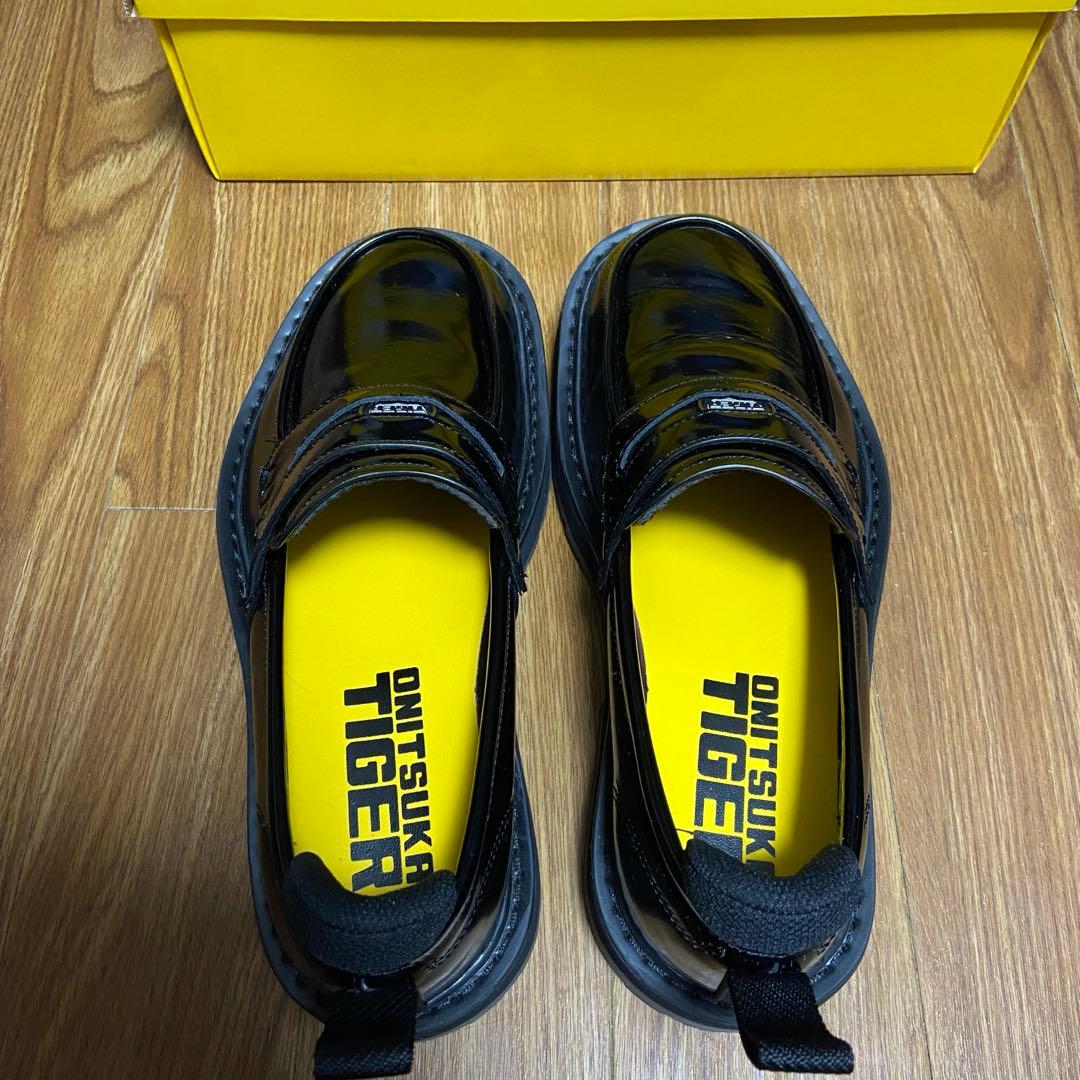 Onitsuka Tiger ブラック ローファー 26.5cm