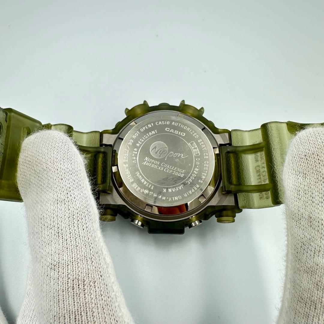 極美品】GショックDW-8200AC フロッグマン アメリカズカップ2000