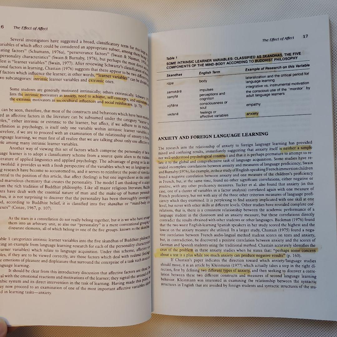 Language Anxiety From Theory and Researc - メルカリ