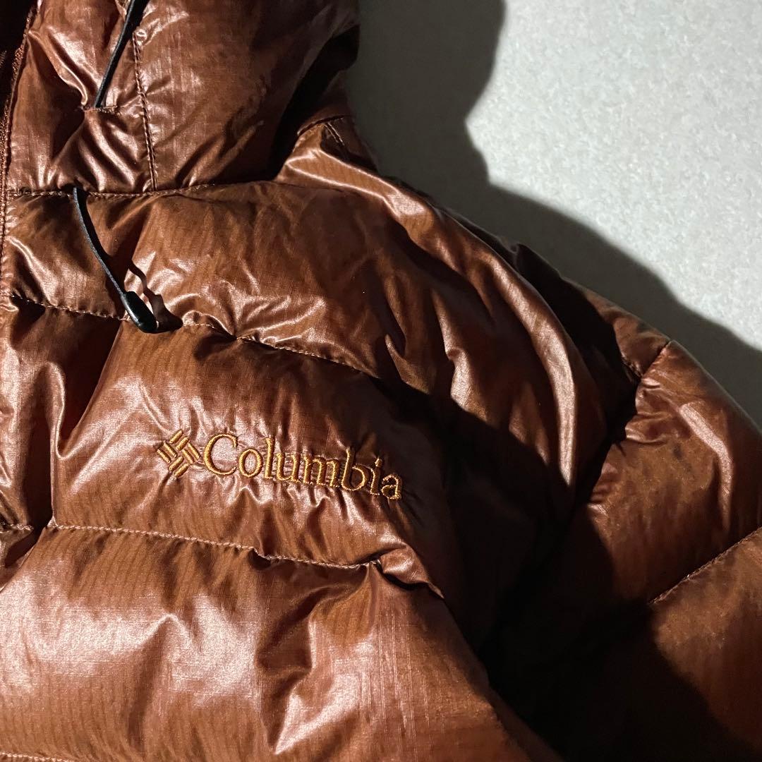 美品 コロンビア クレイターレイク アルパインダウンパーカ tech