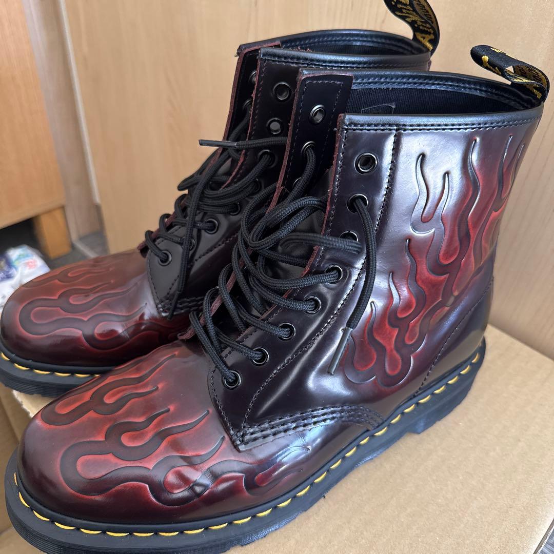 Dr.Martens ファイヤーパターン 8ホール 29センチ ほぼ未使用