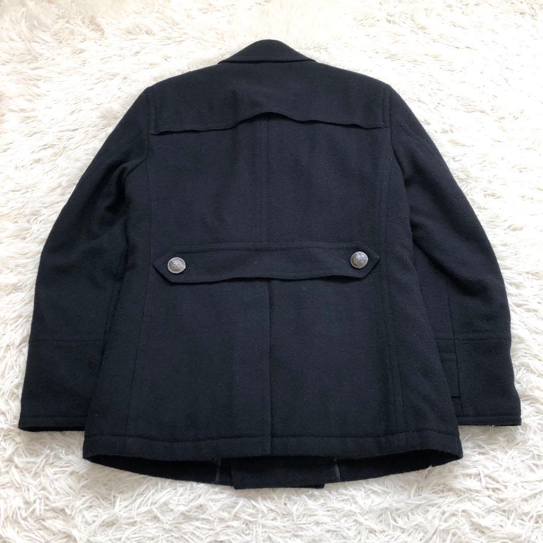 圧巻✨人気モデル バーバリーブラックレーベル ナポレオンコート ロゴ