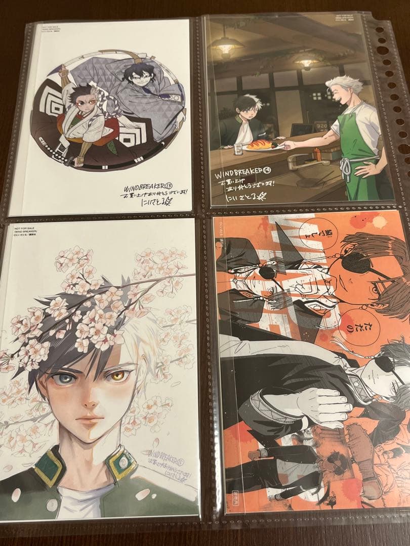 全巻初版】WIND BREAKER ウィンブレ 全21巻 + 全種特典カード - メルカリ