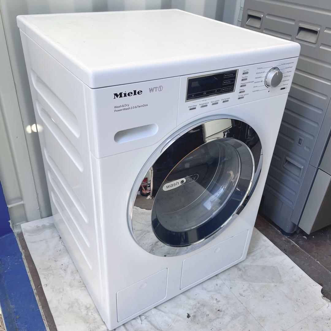 送料無料！ミーレ WTH120 ツインドス 熱乾燥搭載 高級ドラム式洗濯機