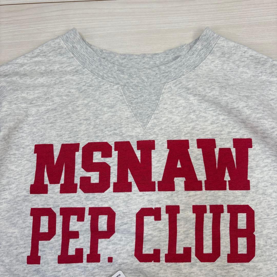 即レア未使用【athletic wear MASON】別注カレッジスウェット