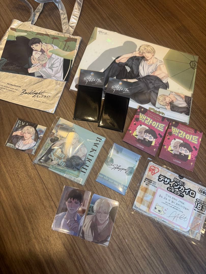 韓国BL 特典付き　バックライト backlight 全種類セット Backlight : バックライト」 公式グッズ ハン・ソイン フォト