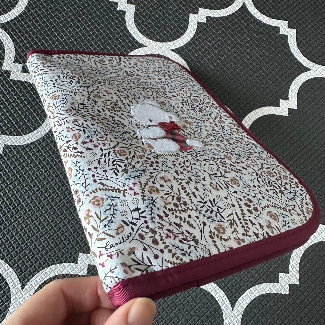 ファミリア 母子手帳ケース 002 レッド - メルカリ