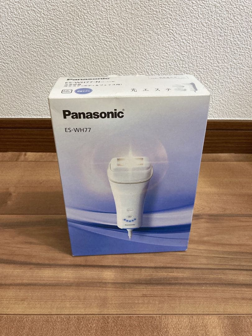 光美容器 光エステ＜ボディ＆フェイス用＞ ゴールド調 ES-WH77-N Amazon | パナソニック 光美容器 光エステ ボディ&フェイス用