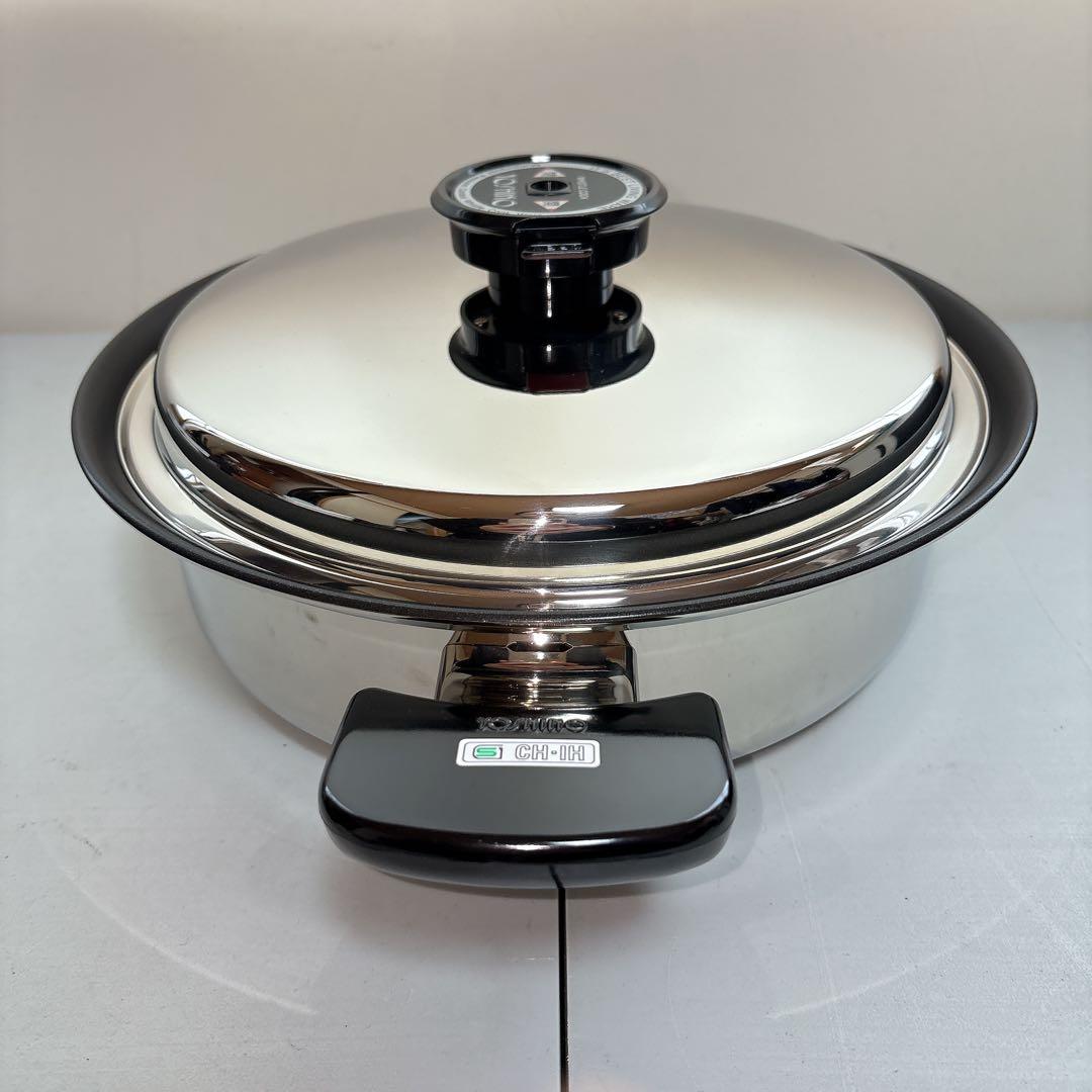 未使用】ヨシノクラフト 7層構造両手浅鍋 3.9L 24cm - メルカリ