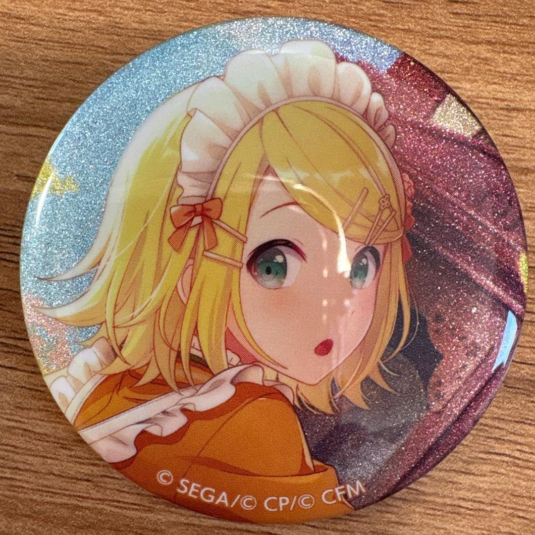 鏡音リン プロセカ グリッター缶バッジ 48C 10個 - メルカリ