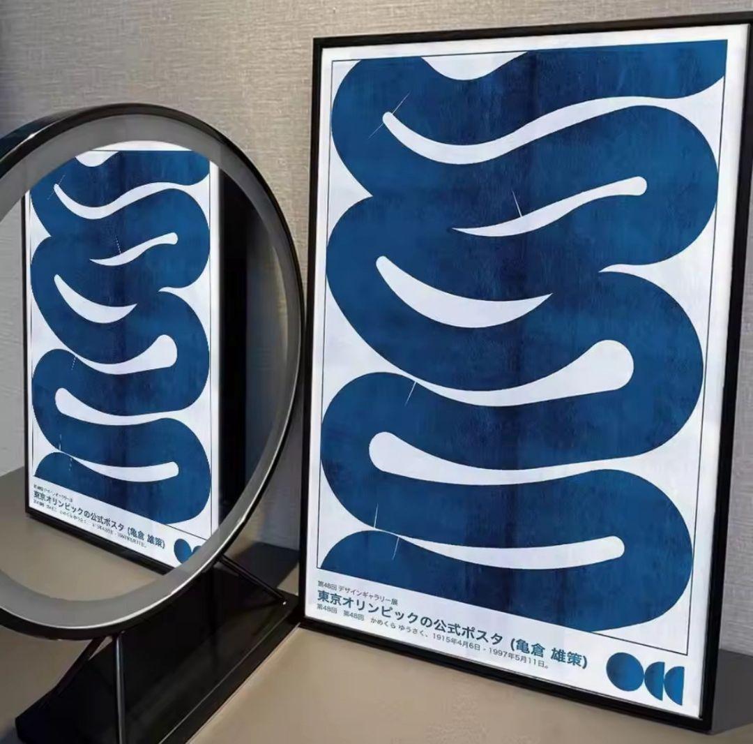 亀倉雄策 ミッドセンチュリー 東京オリンピック アートポスター50✕70