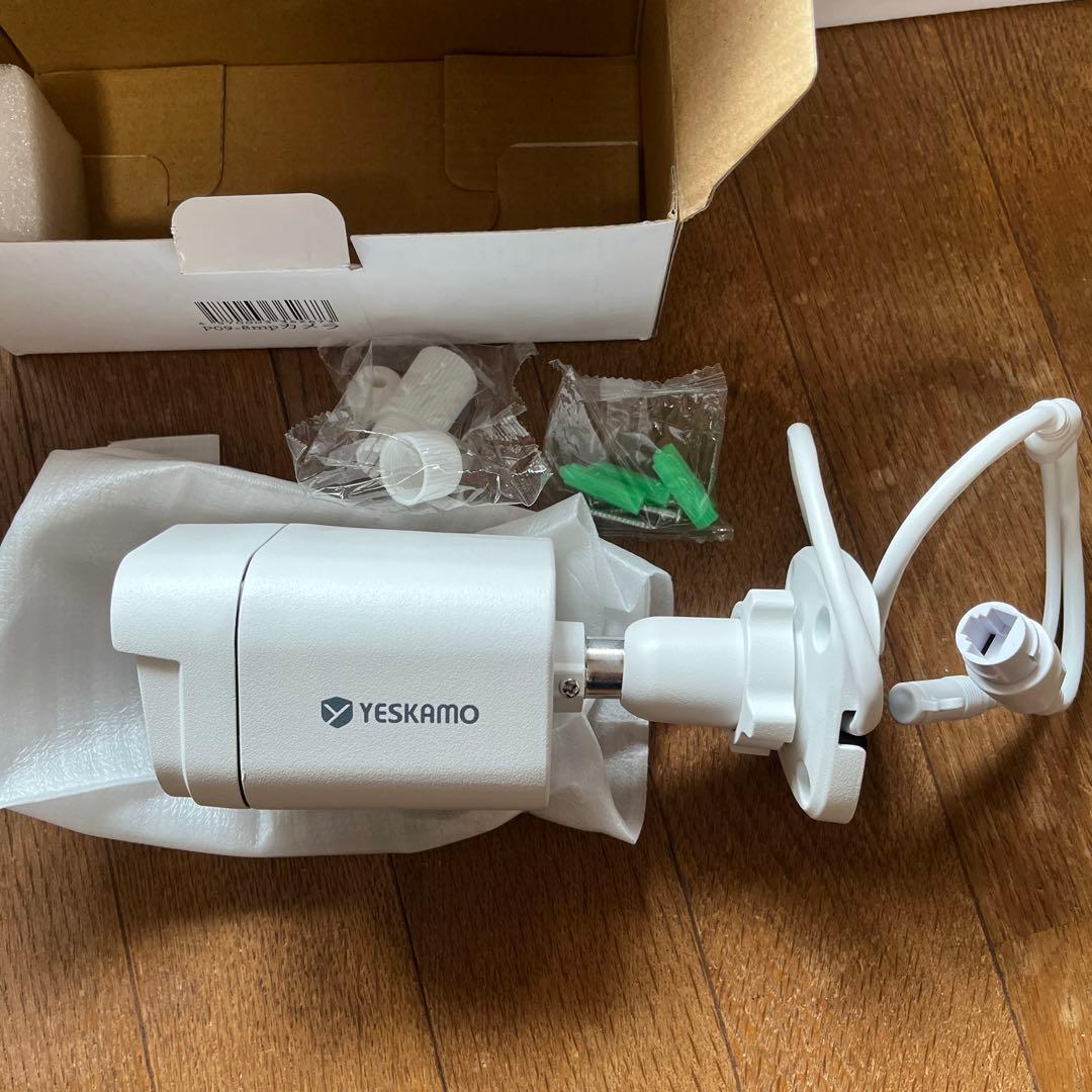 YESKAMO防犯カメラ 屋外POE給電800万画素 4ケ 新品未使用 - メルカリ