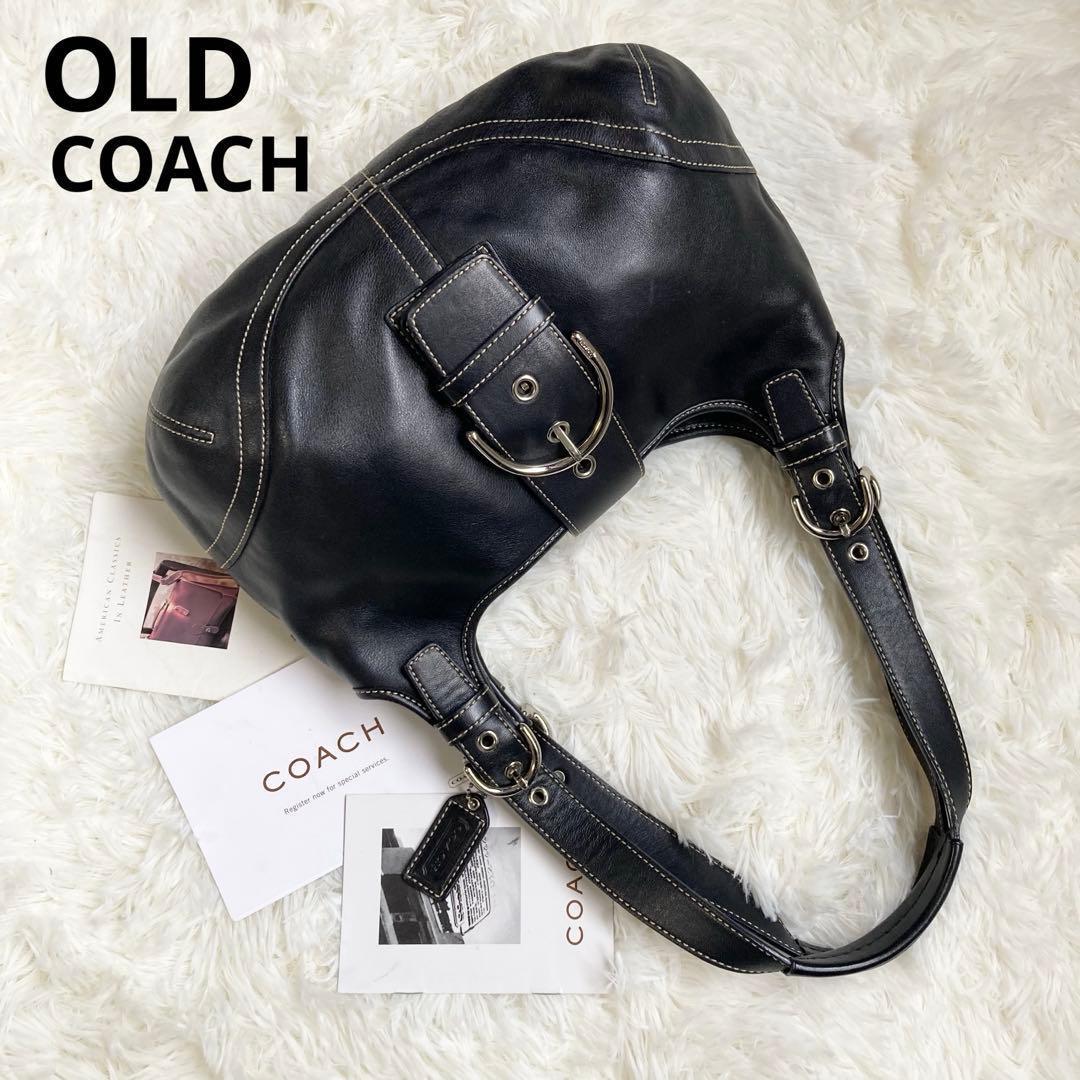 極美品 vintage coach old archive y2k black - メルカリ