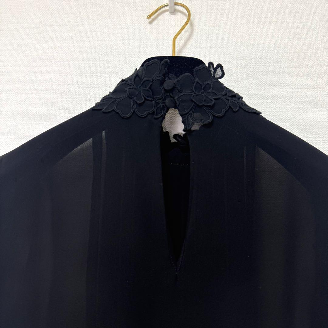 ✨定価¥31,900✨アナイ シフォンレース パフスリーブ ブラウス