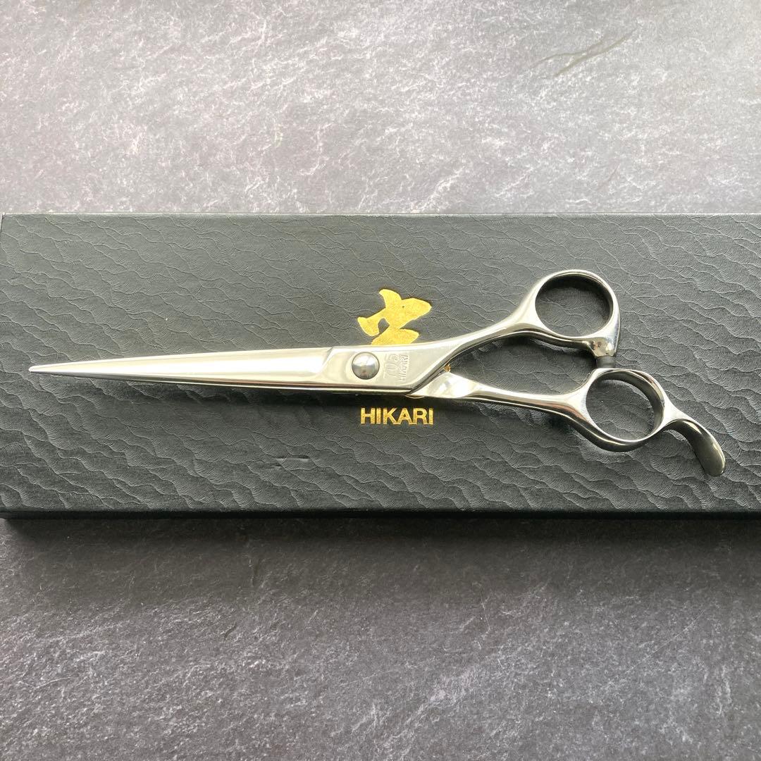 【極美品＆研ぎ済み】ヒカリシザー RAY COSMOS705 6.5inch