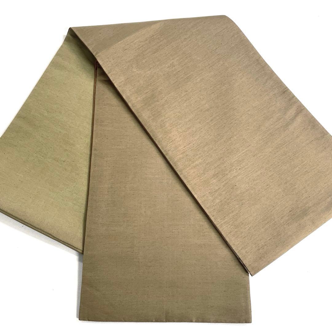 帯6515 ○高級 正絹 紬 片面全通 リバーシブル 袋帯 鹿 - メルカリ