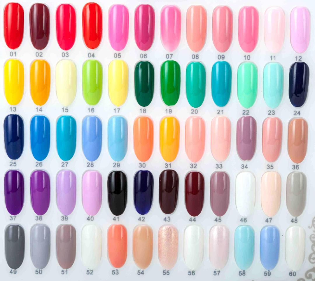 5色から購入OK】 ジェルネイル 120色セット カラージェル 秋ネイル