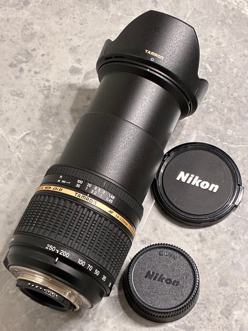 ⭐️外観美品⭐️TAMRON 18-250mm F3.5-6.3 MACROニコン用