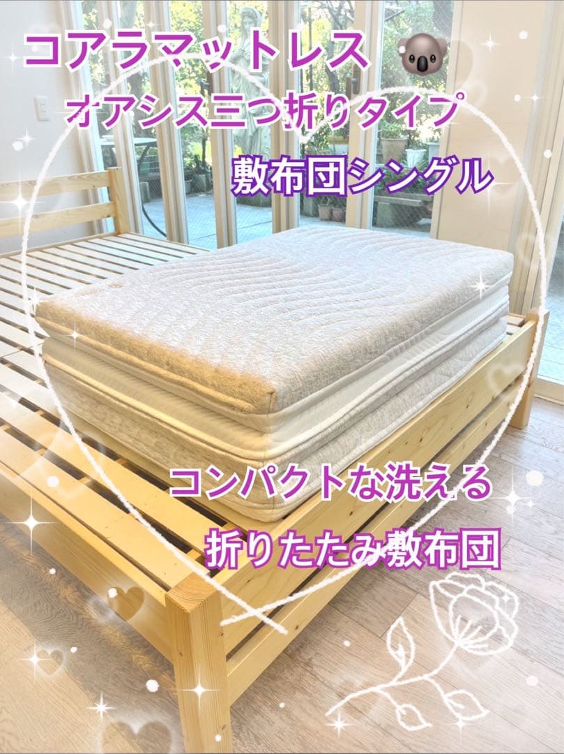 ✨快適快眠✨コアラフトン OASIS シングル 布団 三つ折り コアラ(R