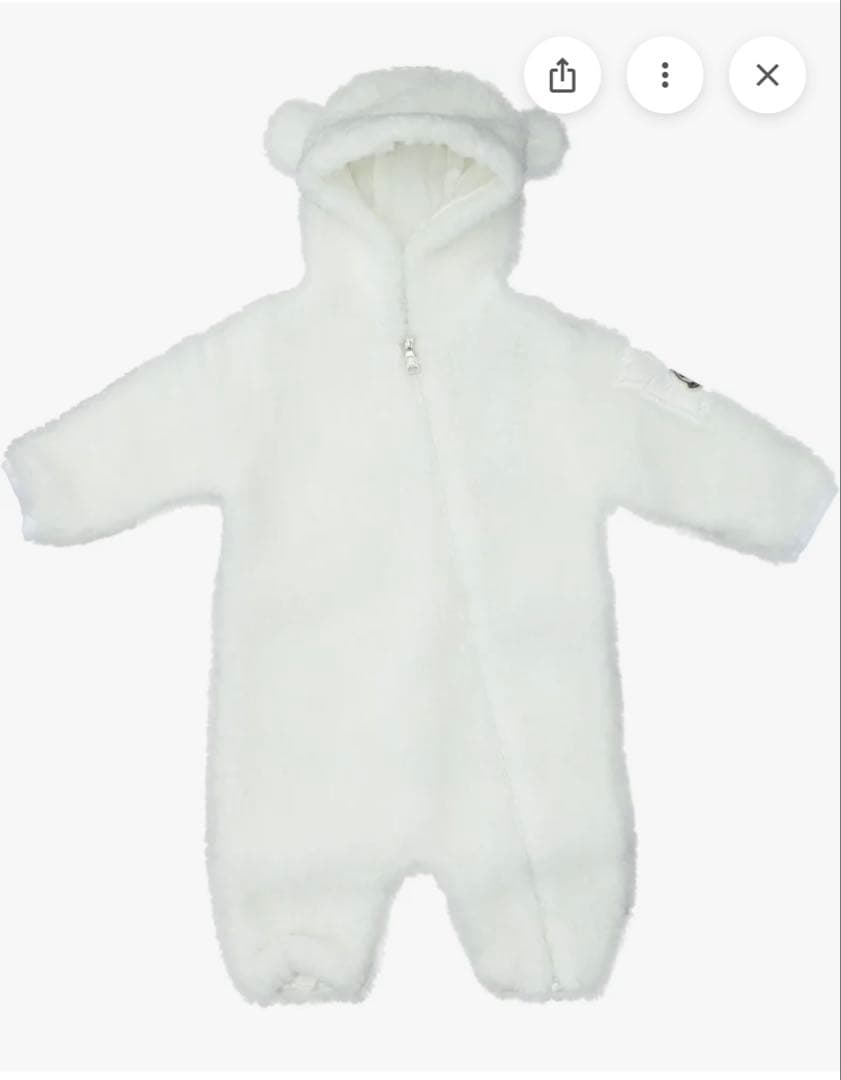 早い者勝ち！Moncler Enfant TEDDY BAIN GROW ベージュ ベビーグロウ : ウェア 向けの キッズ | モンクレール