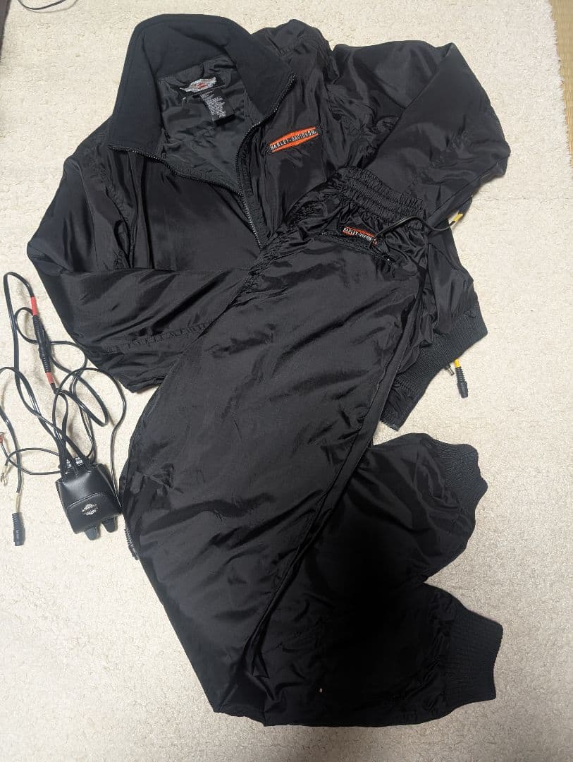 【美品】ハーレー正規品 電熱ジャケット＆パンツセット （サーモスタット付） 米ハーレー製・ヒーテッドウエアについて - ハーレーカスタムガイド