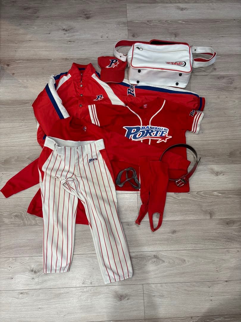 ポルテ ユニフォームセット 160美品】ポルテ ユニフォーム 7点セット