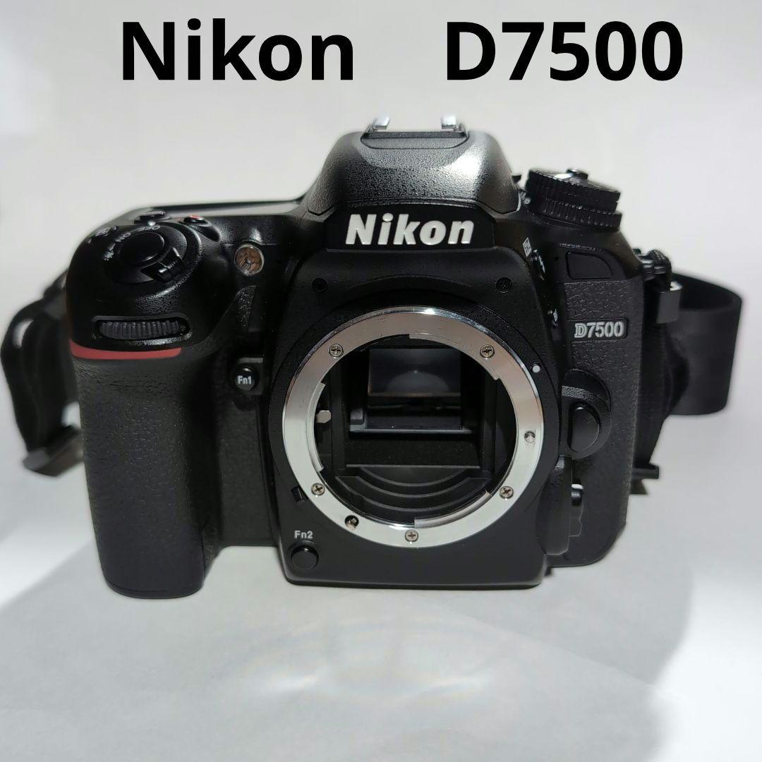 Nikon D7500 デジタル一眼レフカメラ 本体 D7500 デジタル一眼レフカメラ ブラック D7500 [ボディ単体] Nikon