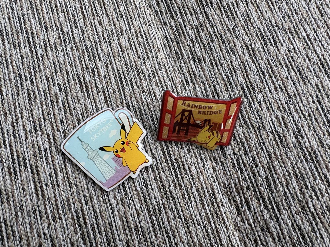 ピカチュウ ポケモン スカイツリー限定 ピンバッジセット♡【美品