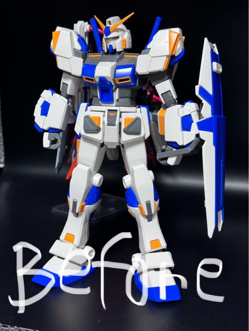 全塗装完成品 1/100 MG ガンダム4号機 - メルカリ