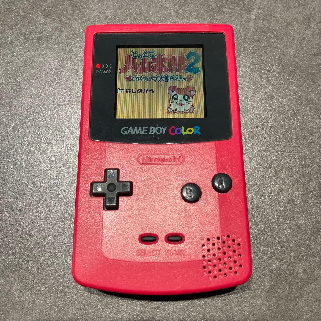 ゲームボーイカラー（レッド）ゲームボーイアドバンス - メルカリ