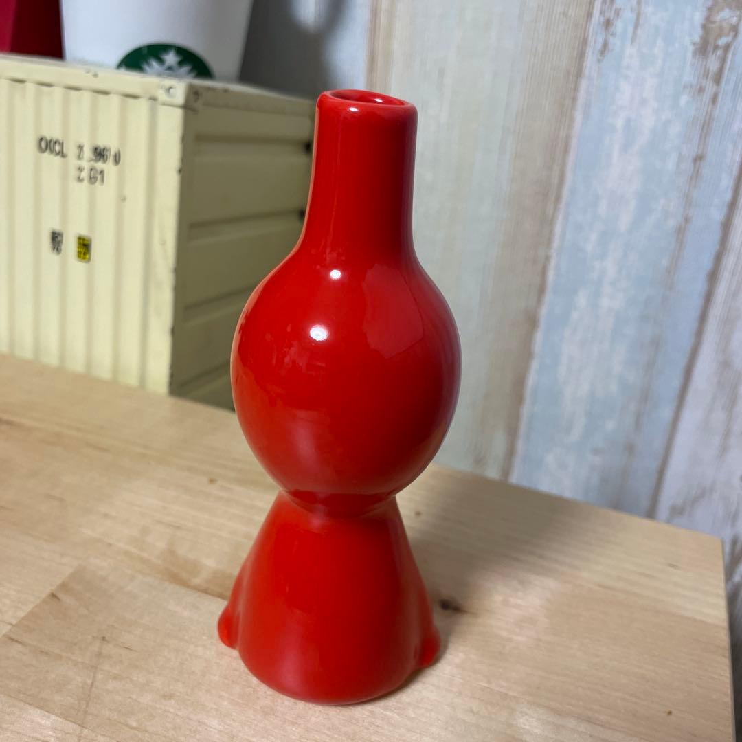 赤ピクミン フラワーベース一 輪挿し 花瓶 PIKMIN ニンテンドー 任天堂