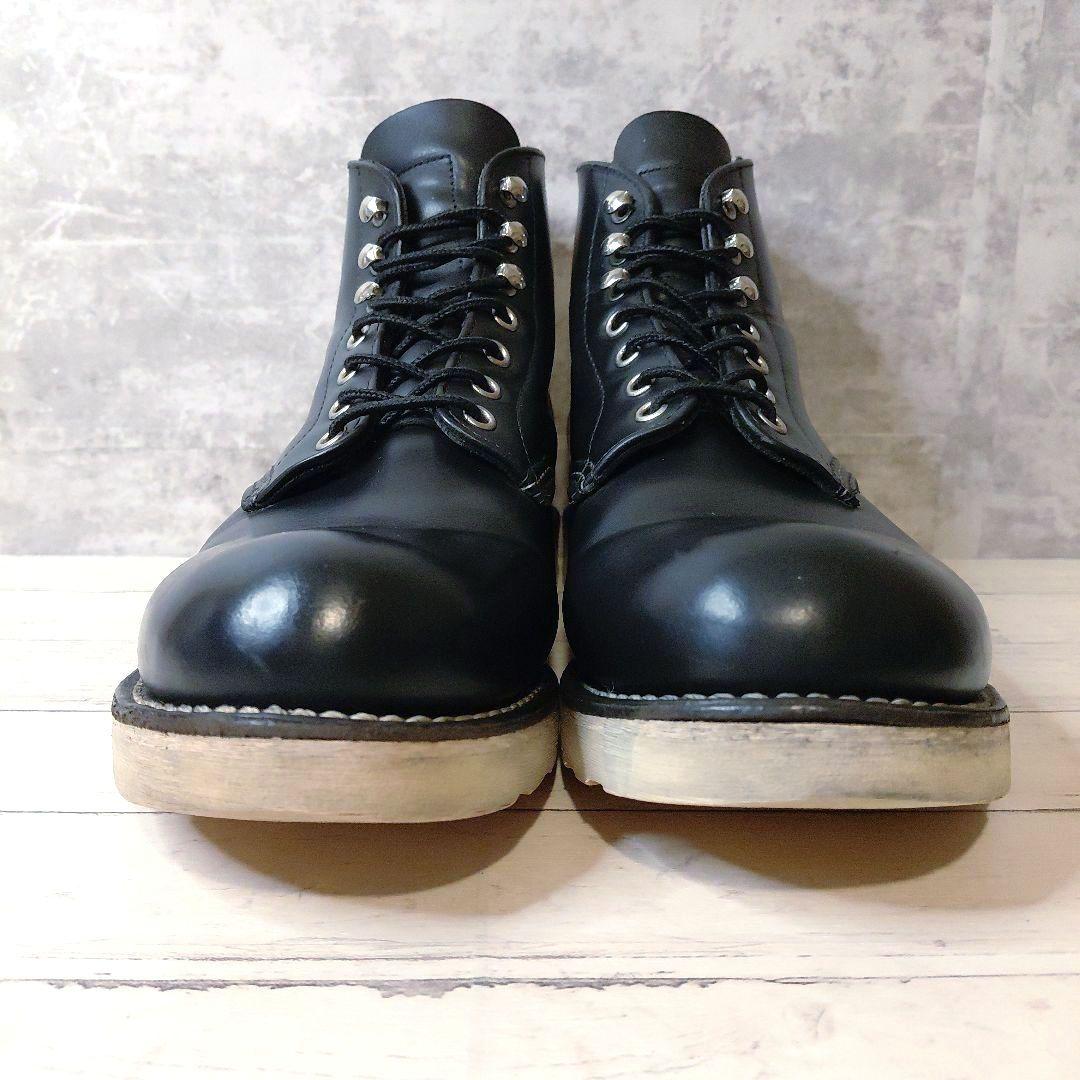 RED WING 8165 ブラッククロンダイク ラウンドトゥ 廃盤 8.5D