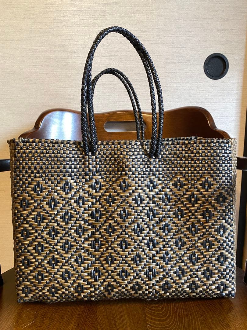 G912-L1-横長サイズ メキシコ オアハカ メルカドバッグ - メルカリ