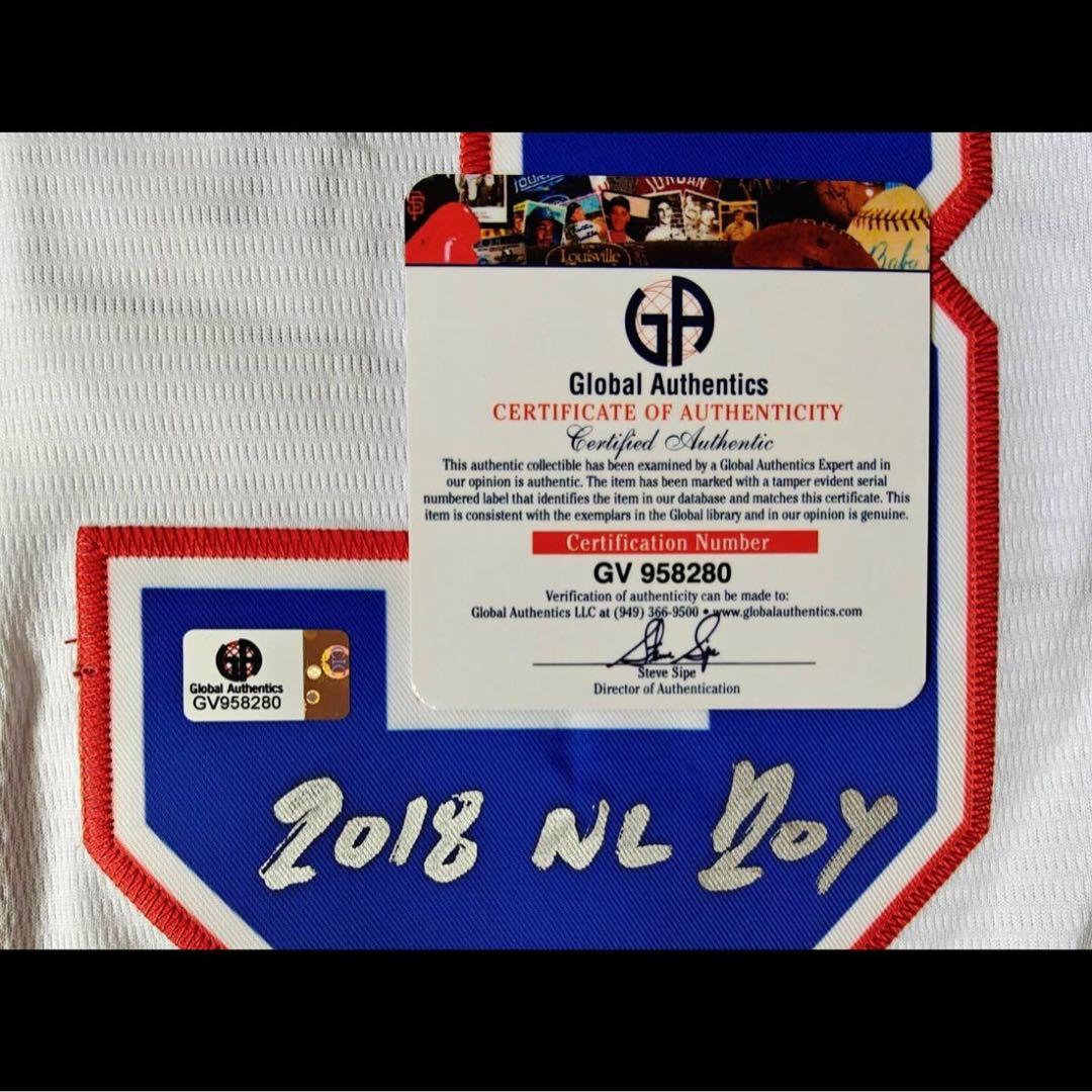 2月SALE】アクーニャJR. サイン入りジャージ MLBブレーブ - メルカリ