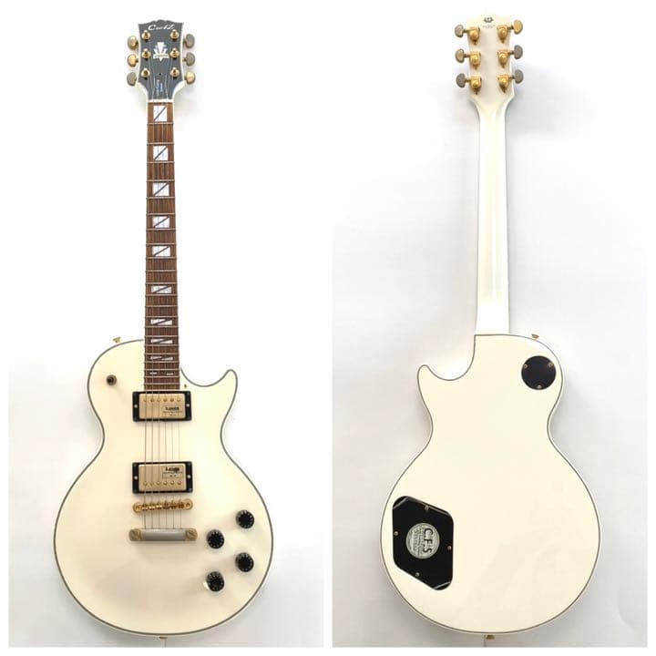 国産フジゲンメイド/贅沢な仕様】Coolz ZLC-1 レスポールカスタム 白