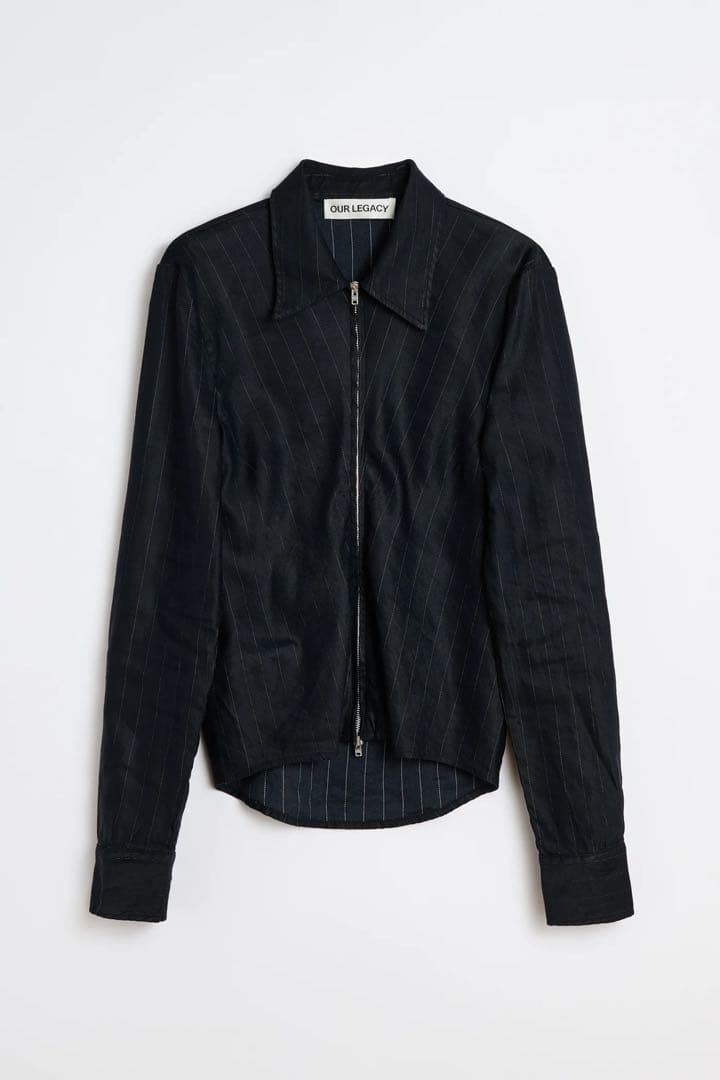 25AW OUR LEGACY SLIM ZIP SHIRT アワレガシー - メルカリ