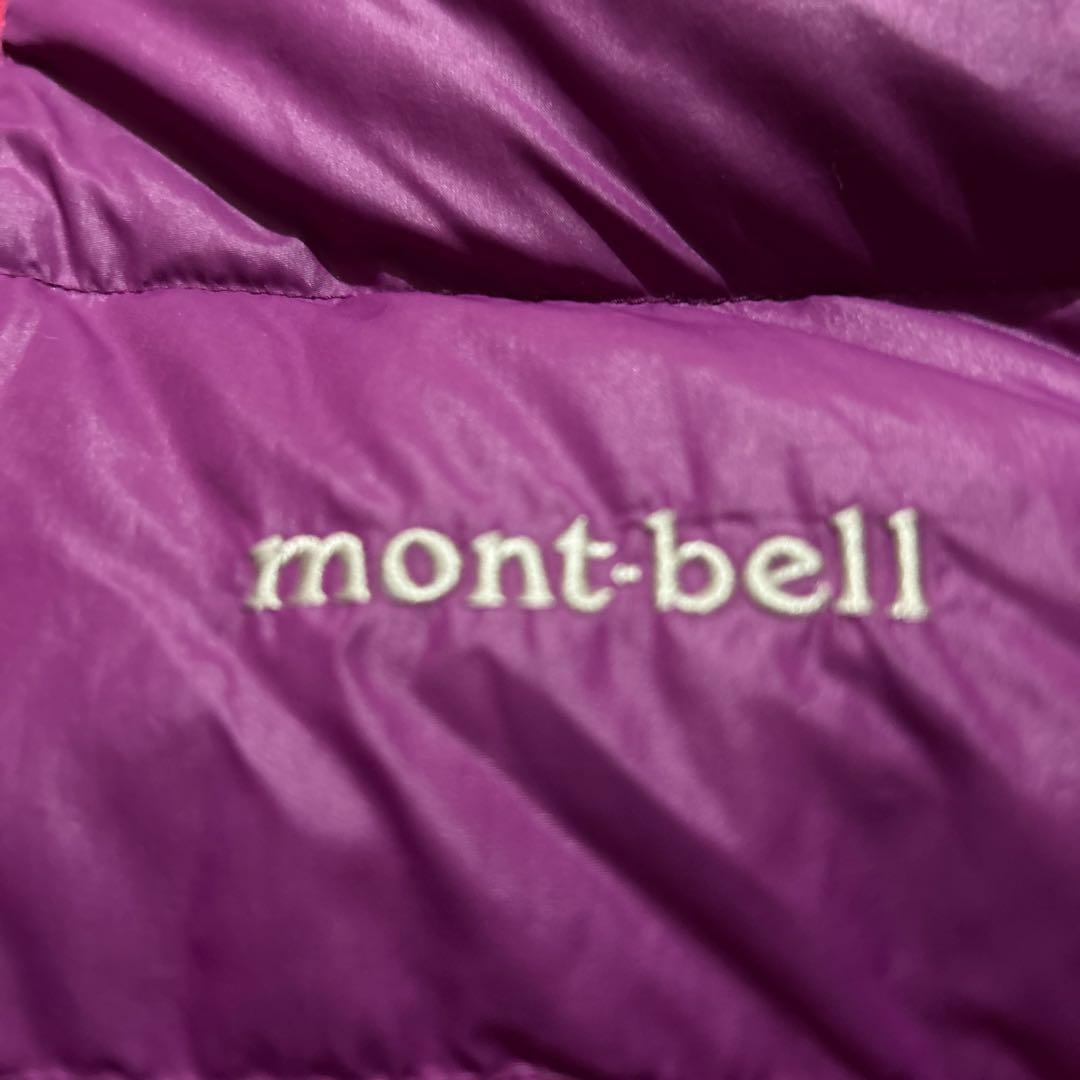 y2k 短丈 mont-bell down jacket パープル 紫 モンベル - メルカリ