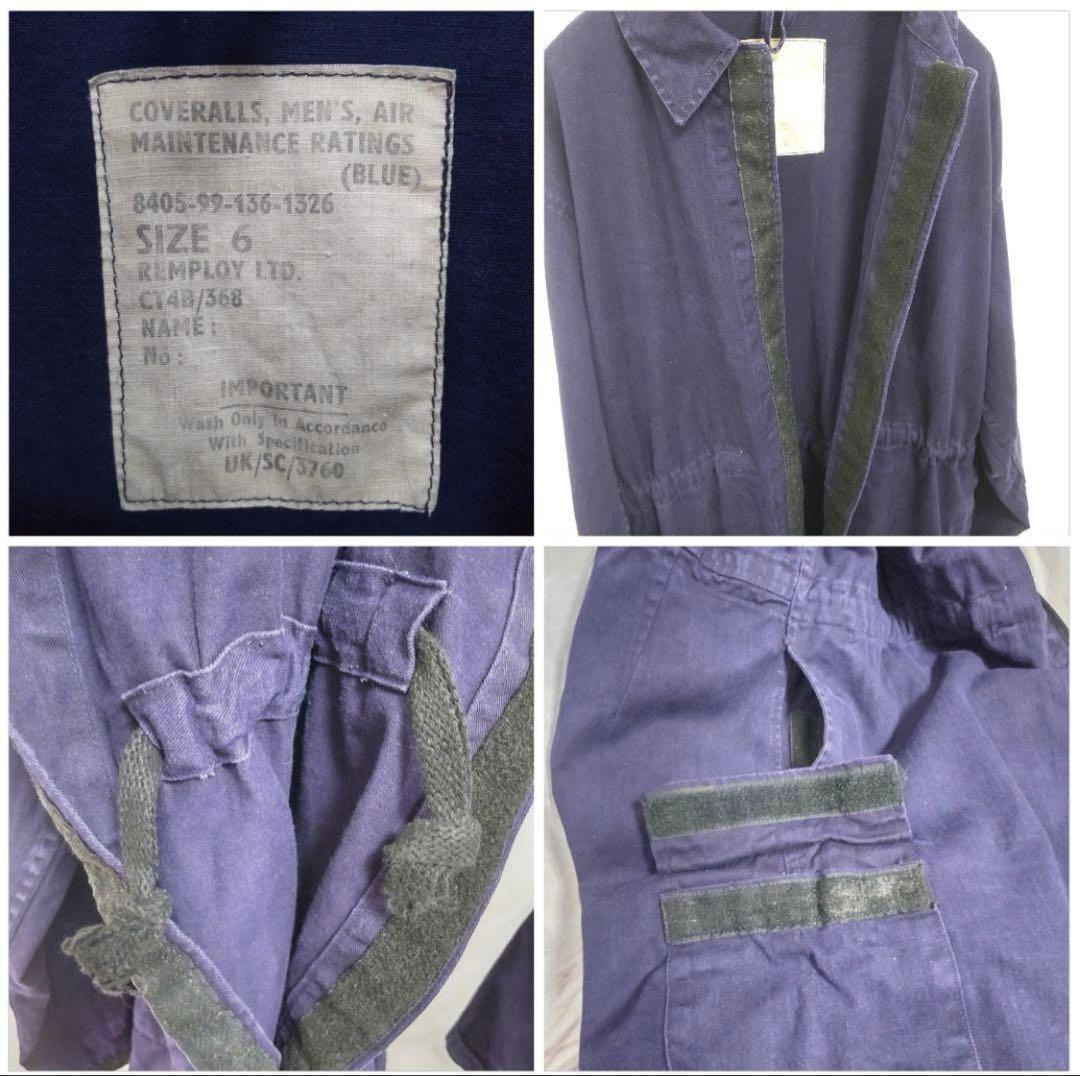 イギリス海軍 ロイヤルネイビー エアメンテナンス つなぎ 6 - メルカリ